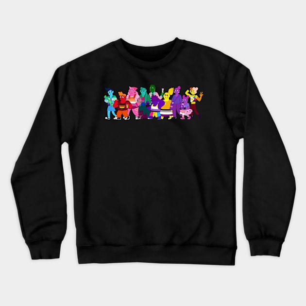 WH Pride Parade Updated Flag Crewneck Sweatshirt by StarKillerTheDreaded